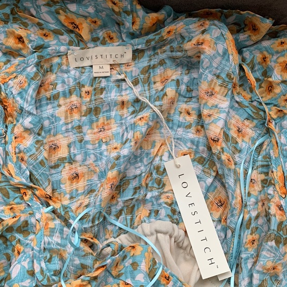 Lovestitch Devyn Floral Ruffle Dress - Picture 4 of 5